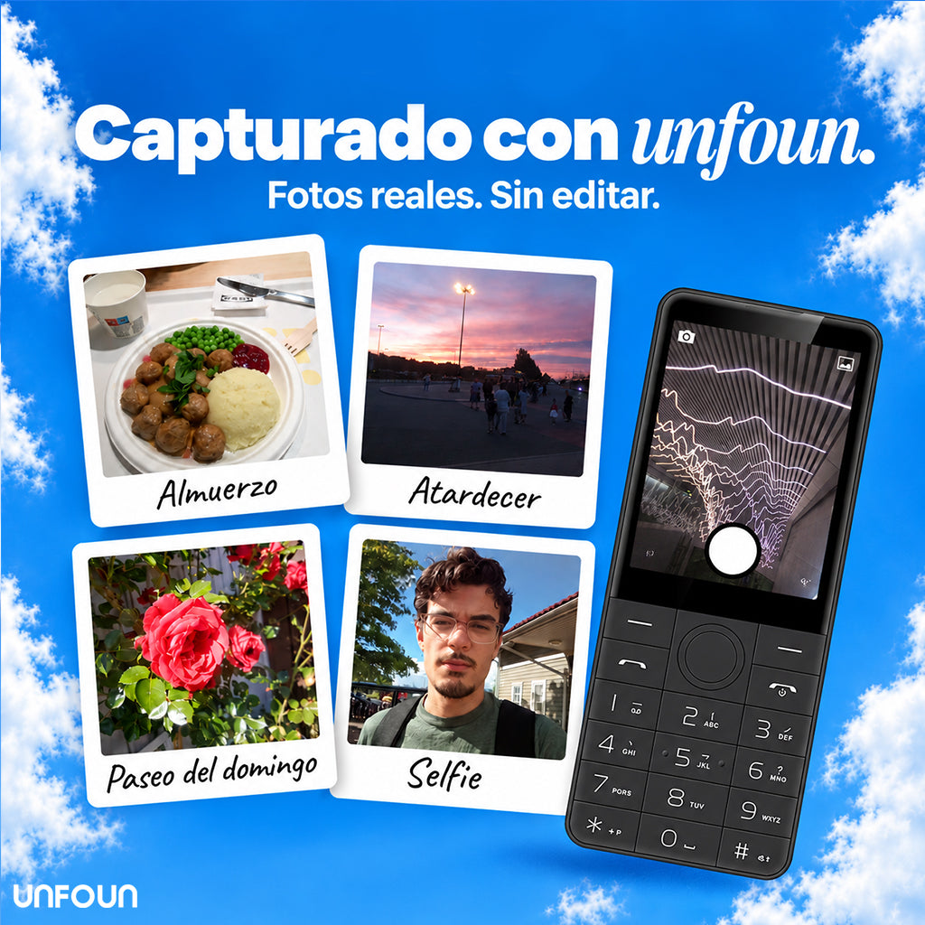 Unfoun™ - El móvil que te ayuda a recuperar tu tiempo.